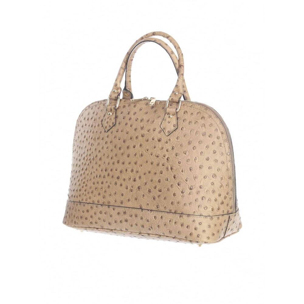 NEW M&R MODA IN PELLE women's luisa bag in taupe